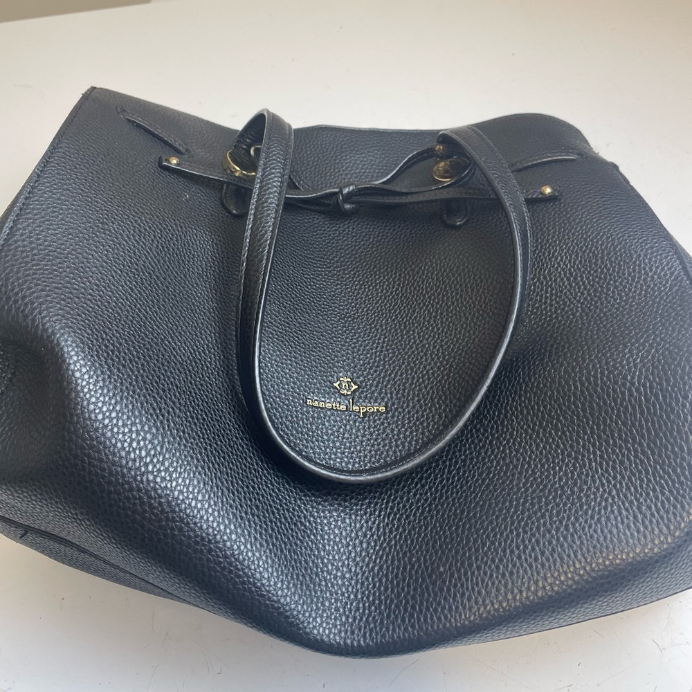 Nanette Lepore Elegant Black Tote